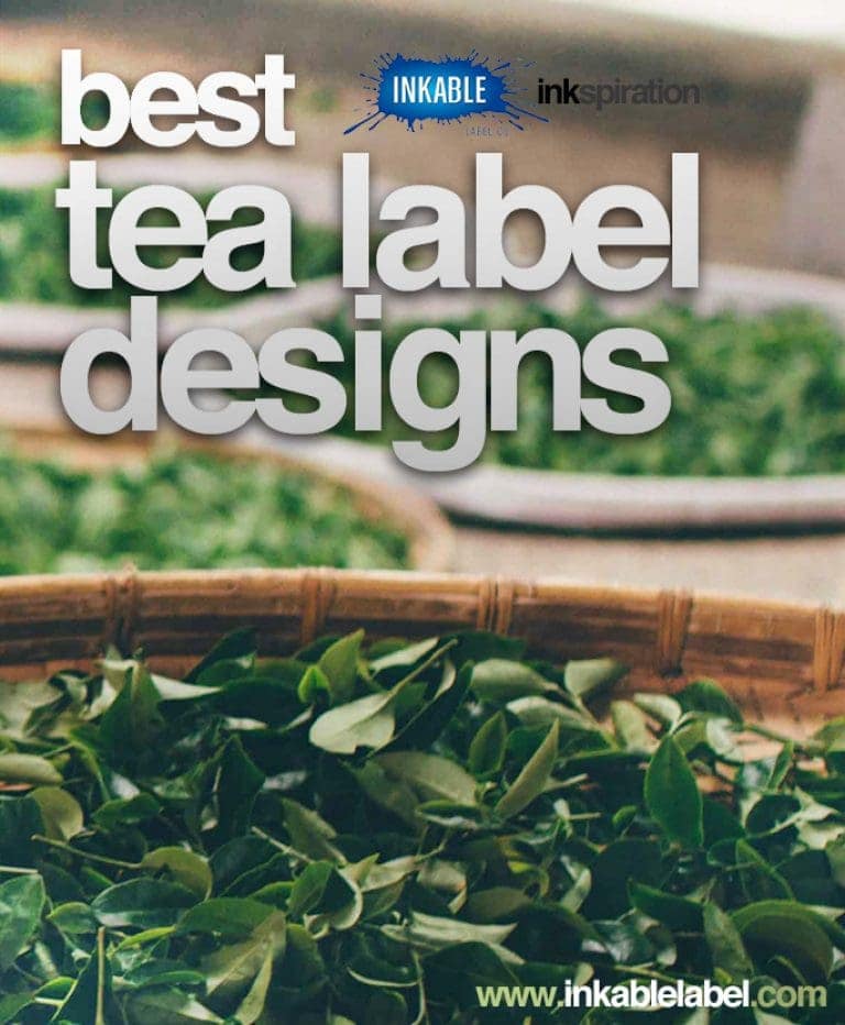 Best Tea Label Designs Inkable Label Co