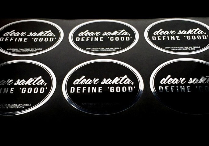 Custom Foil Stamped Labels - Free Shipping & Proofing - Inkable Label Co