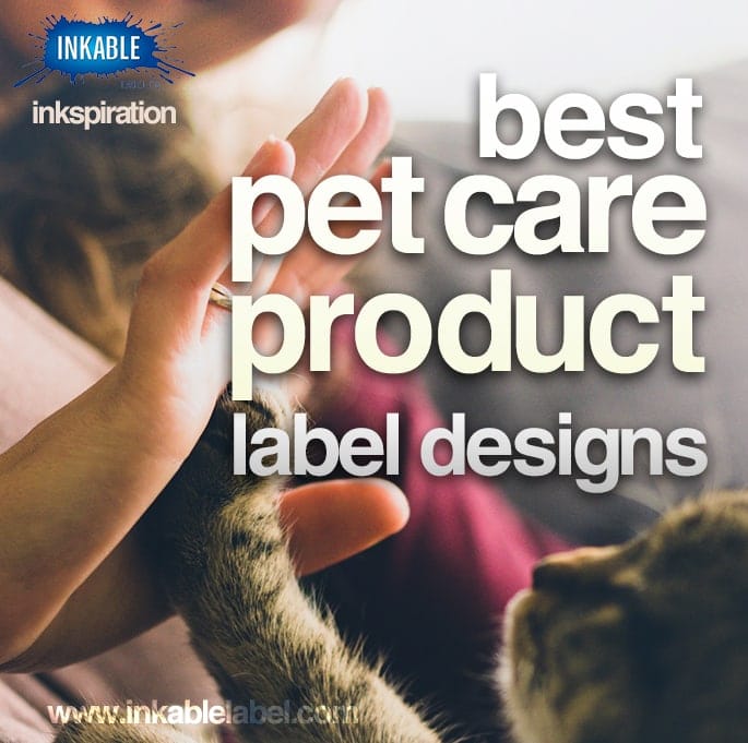Best Pet Care Product Label Designs
