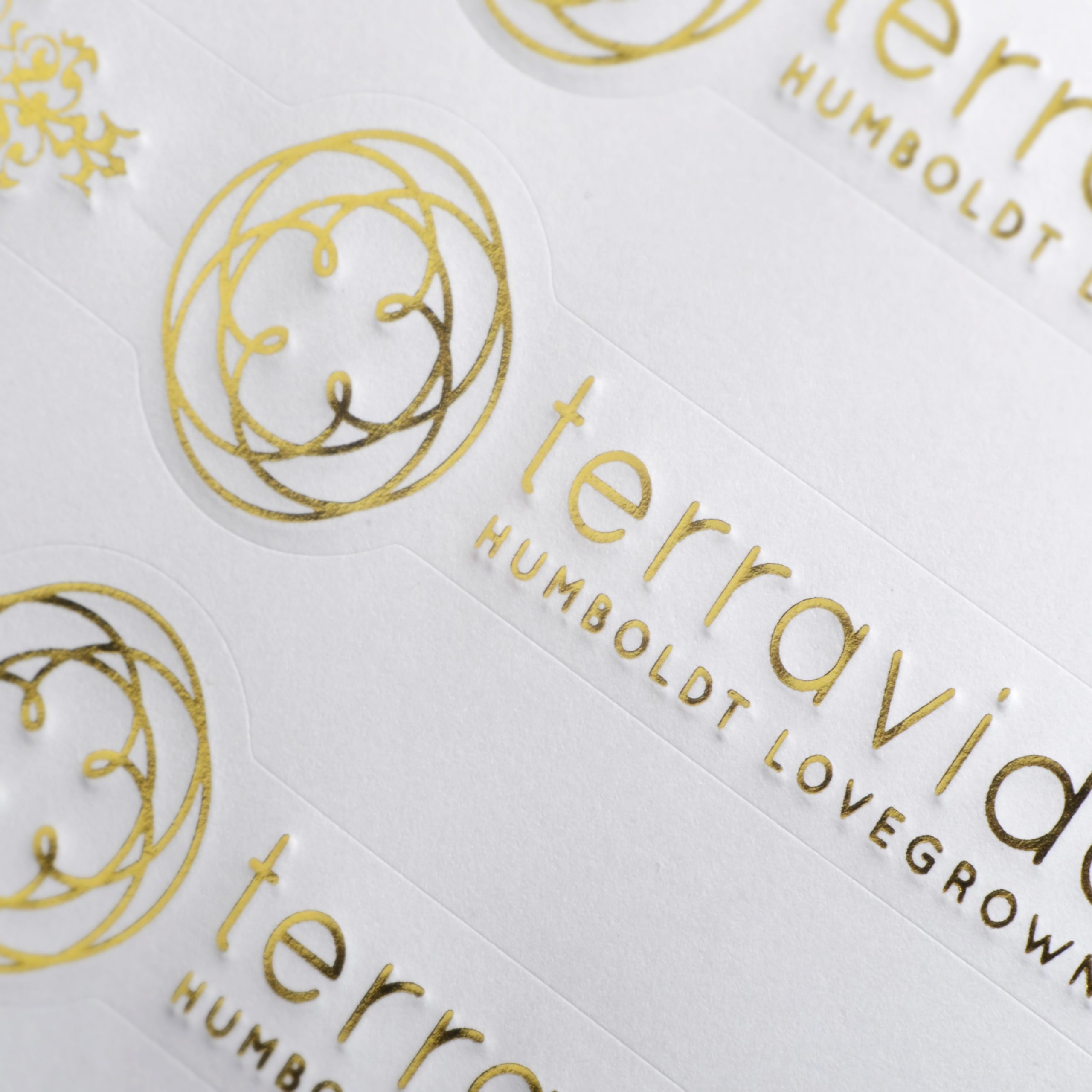 Embossed Sticker Printing Services