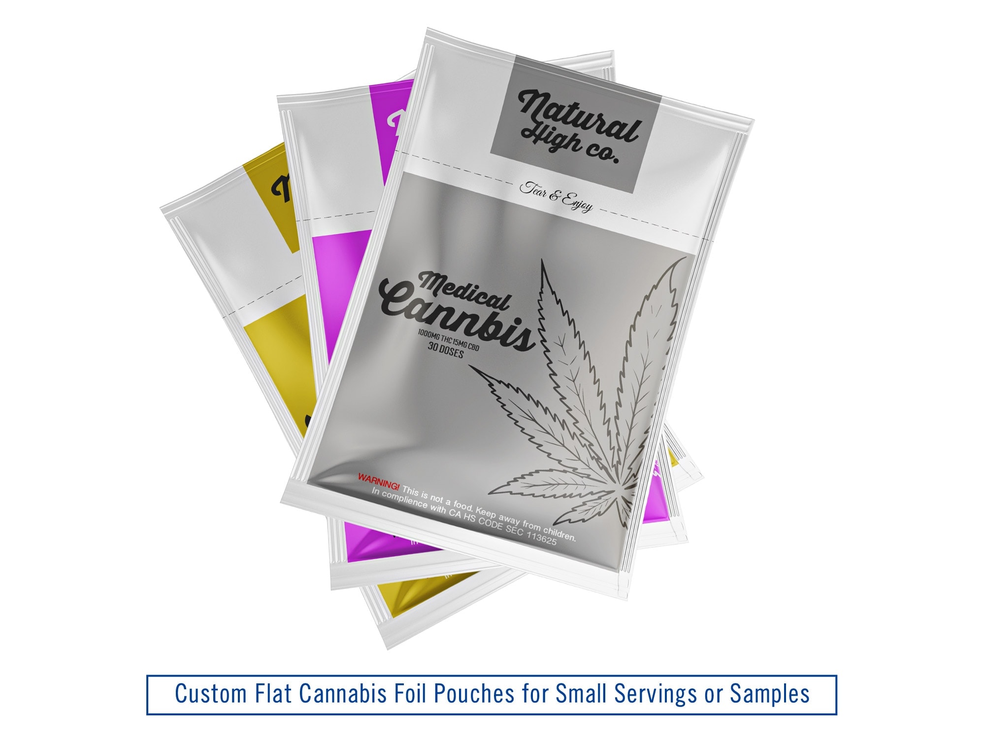 Custom Cannabis Bags - Low Minimums - Fast Delivery - Free ...
