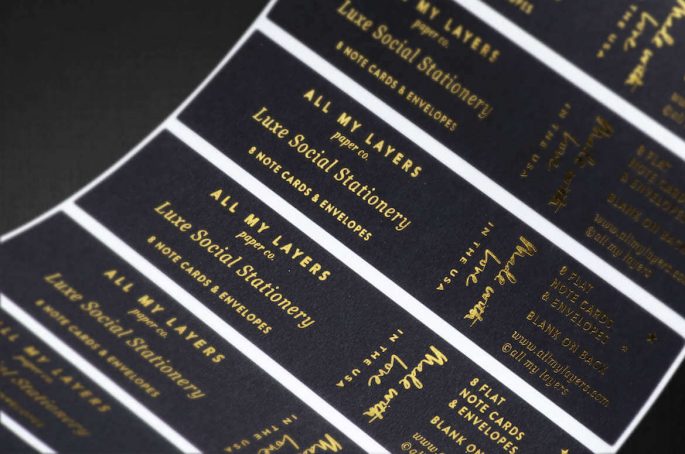 Make Your Products Shine: Increase Sales With Foil Stamped Labels
