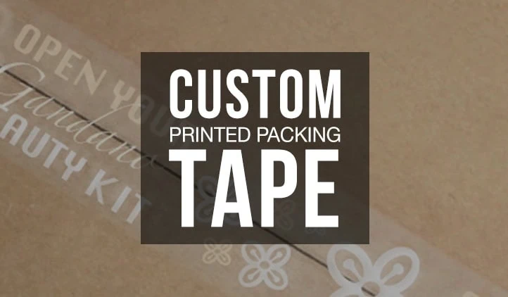 Printed Packing Tape Header Image - Inkable Label Co.