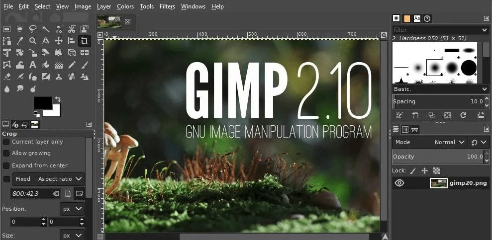 GIMP cover photo