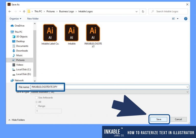How To Rasterize Text In Illustrator